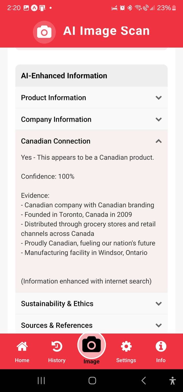 AI Generated Insights feature